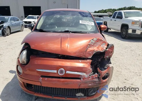 2012 Fiat 500 Pop из США, поврежденный, VIN 3C3CFFAR3CT363836